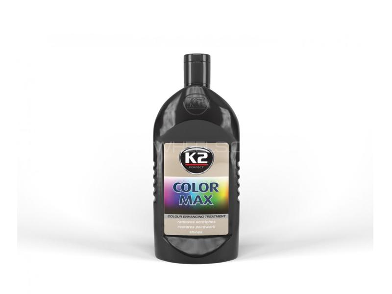 K2 Color Max-Color Wax Car Polish Black 500ml Image-1