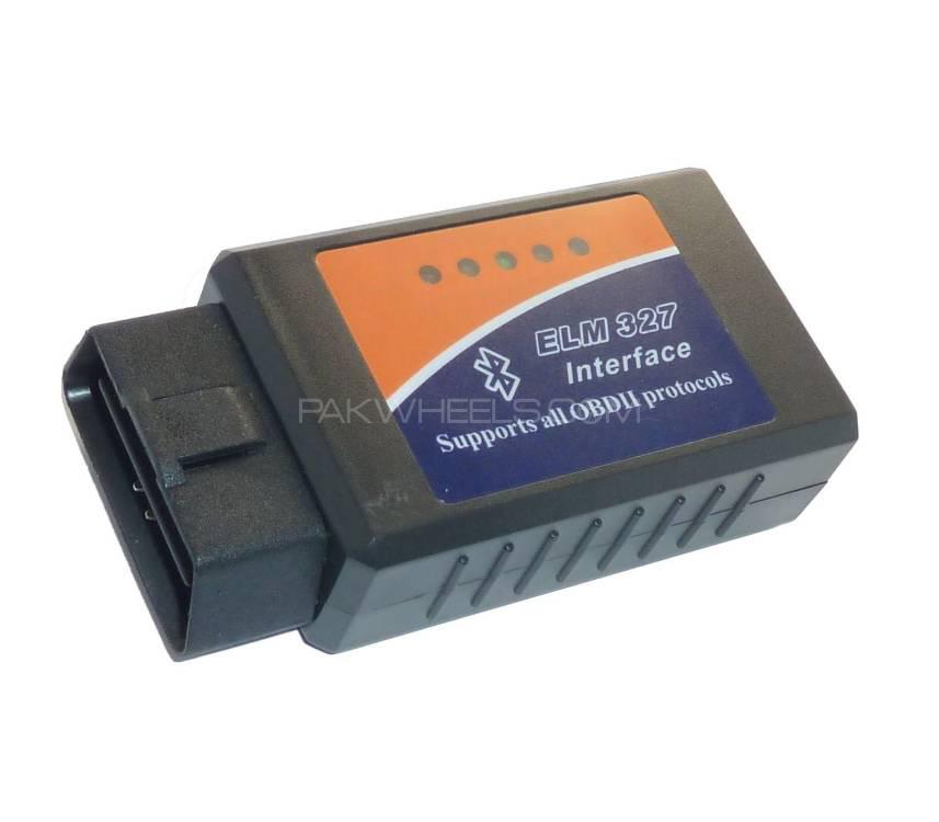 Obd2 Elm-327 Bluetooth 1.5 Can Bus Interface Engine Car Scanner Image-1