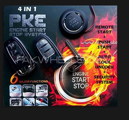 Japani Featured PKE Remote Start + Push Start + Auto Lock + Security Image-1