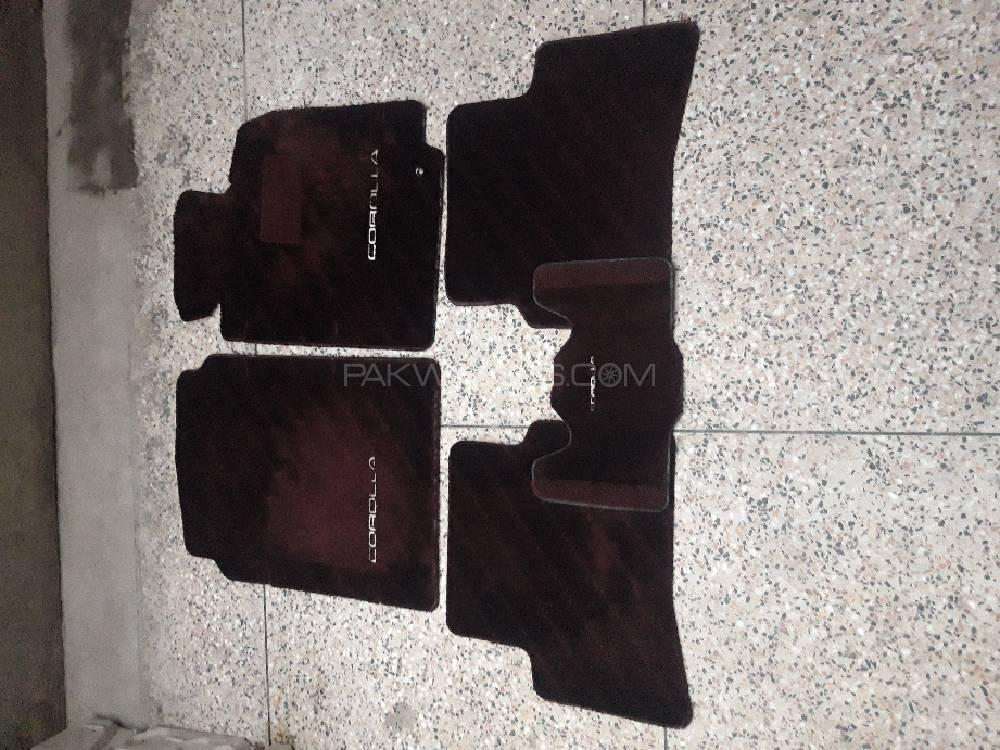 Toyota Corolla AE91 Mahroon G Edition Floor Mats For Sell Image-1
