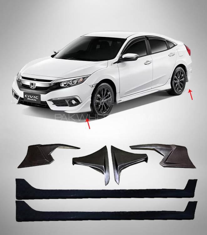 Honda Civic Modulo Body Kit ABS Plastic 6 Pieces – Model 2016-2018 Image-1