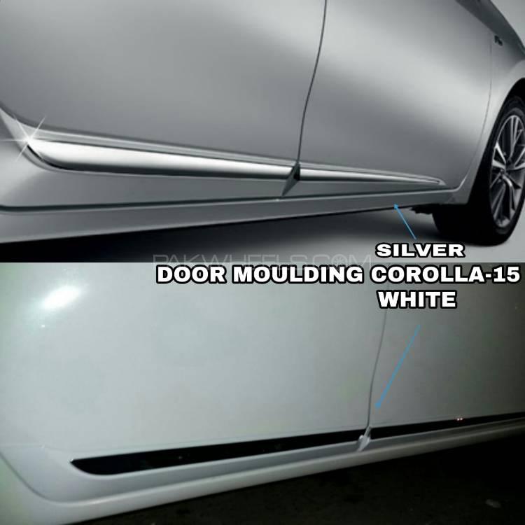 Silver Door Moulding For Corolla Image-1