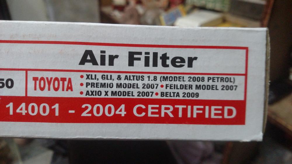 Air filter for Toyota xli Image-1