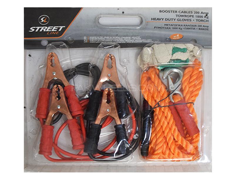 SOS Kit Booster Cable 200 Amp Image-1