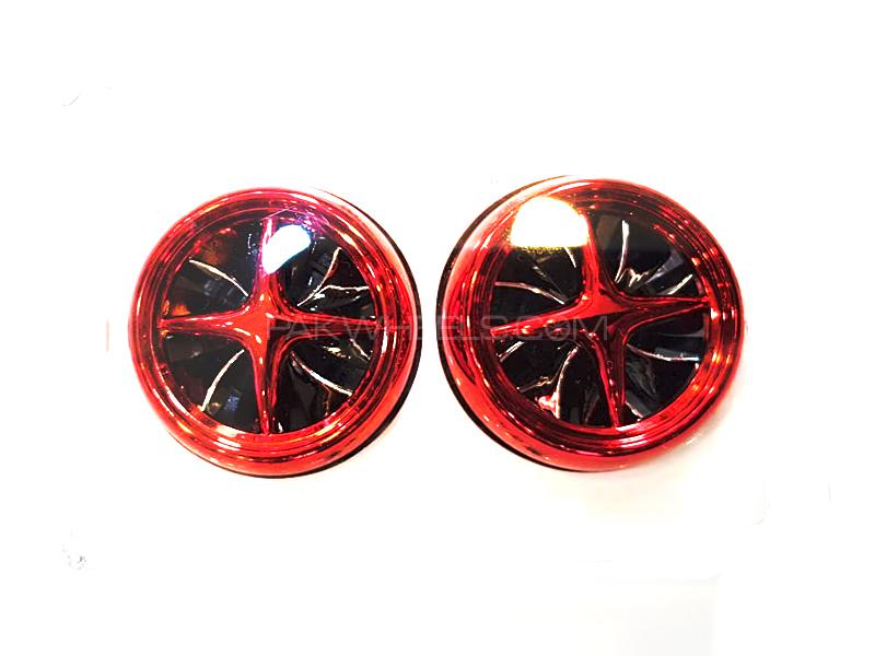 Alloy Wheel Vent Clip Air Freshener - Red for sale in Karachi Image-1