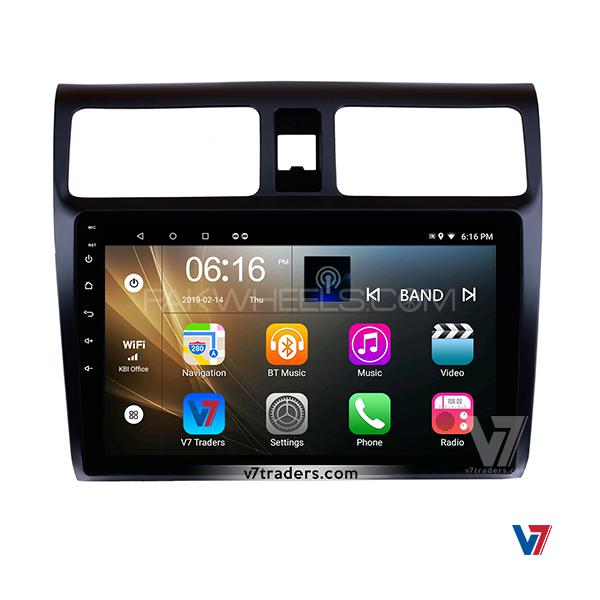 V7 Suzuki Swift Android LCD GPS Navigation Panel CD DVD Player Image-1