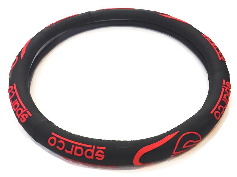 Universal Steering Cover - Red & Black  Image-1