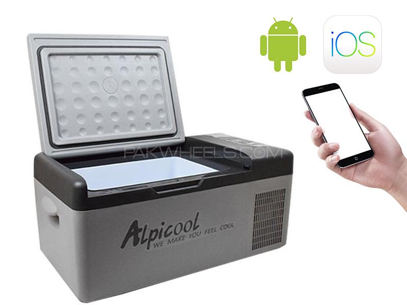Universal Portable Alpicool Mobile App Controlled Fridge - C15 Image-1