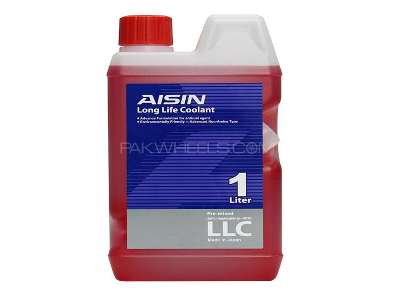 Aisin Long Life Coolant - Red - Made In Japan - 1 Litre Image-1