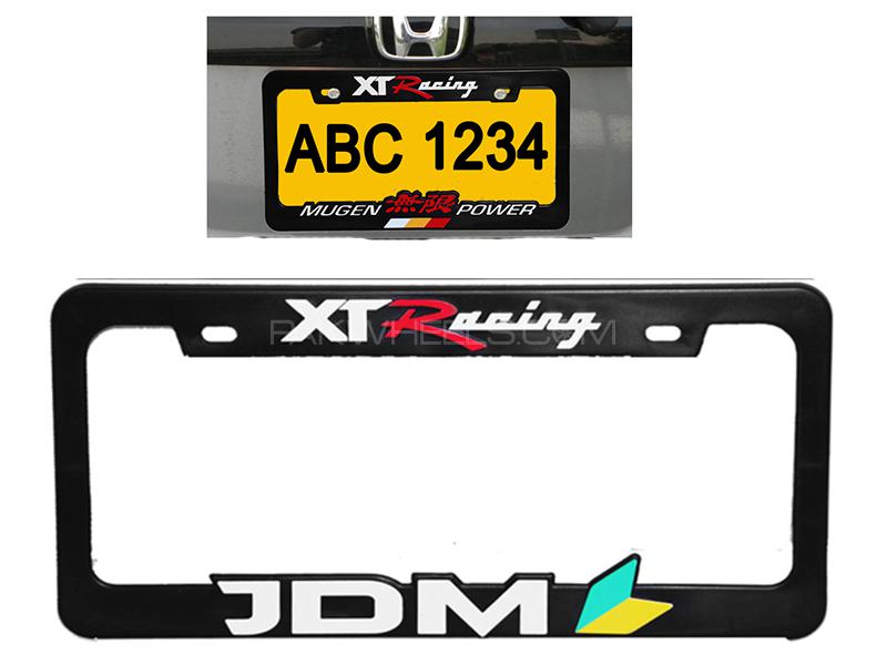 XT Racing JDM Number Plate Frame  Image-1