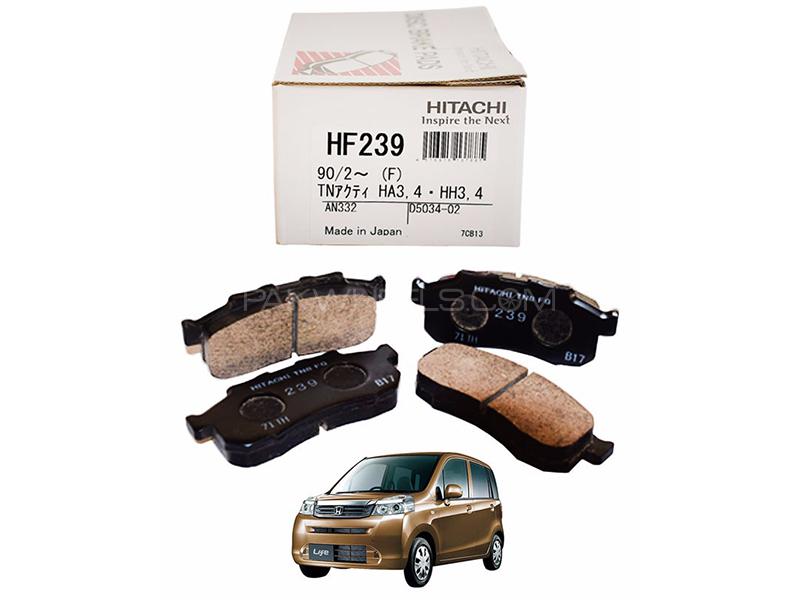 Hitachi Front Brake Pad For Honda Life 2008-2017 - HF239 Image-1
