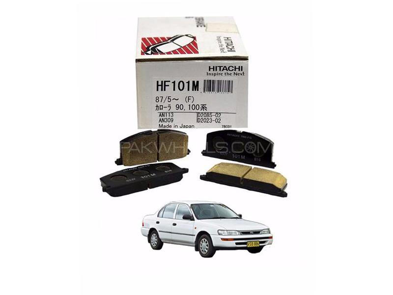 Hitachi Front Brake Pad For Toyota Corolla 1994-2002- HF101M Image-1