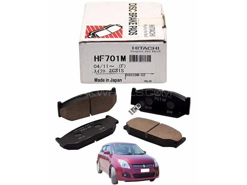 Hitachi Front Brake Pad For Suzuki Swift 2010-2019 - HF701M Image-1
