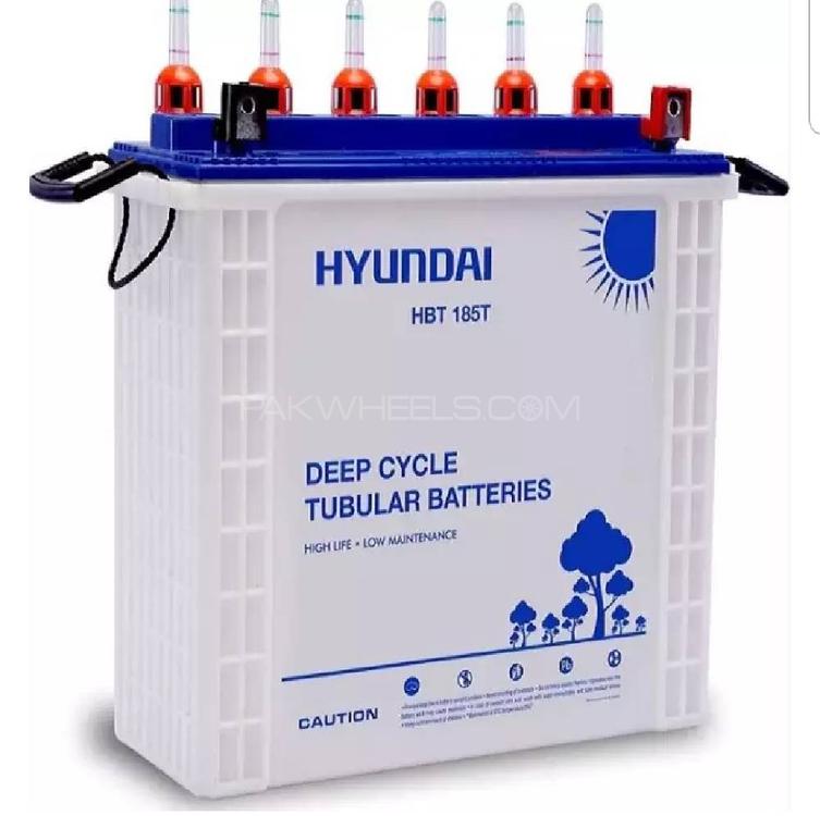 Hyundai Tubular HBT185-T Battery  Image-1