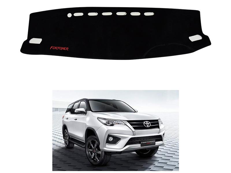 Velvet Dashboard Mat For Toyota Fortuner 2016-2020 Image-1