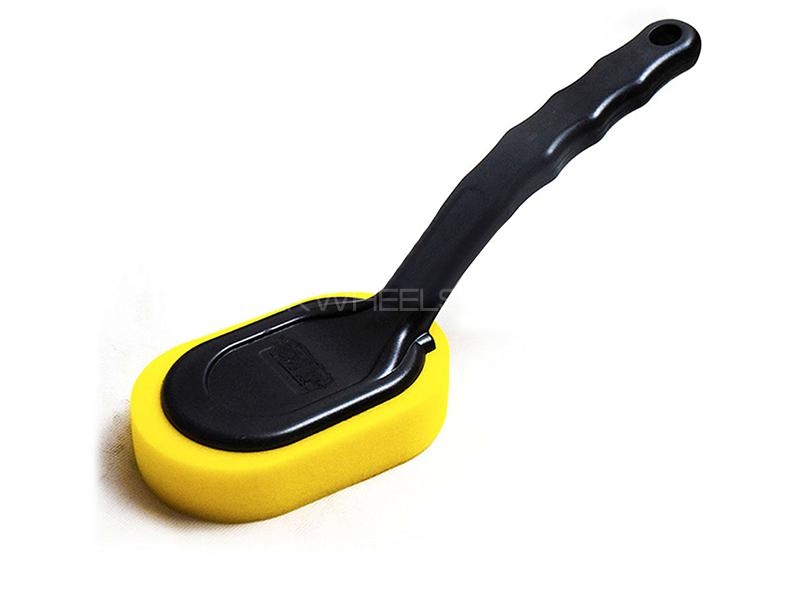 Car Cleaning Sponge - Yellow Image-1