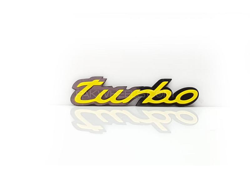 Turbo Plastic Pvc Emblem Image-1