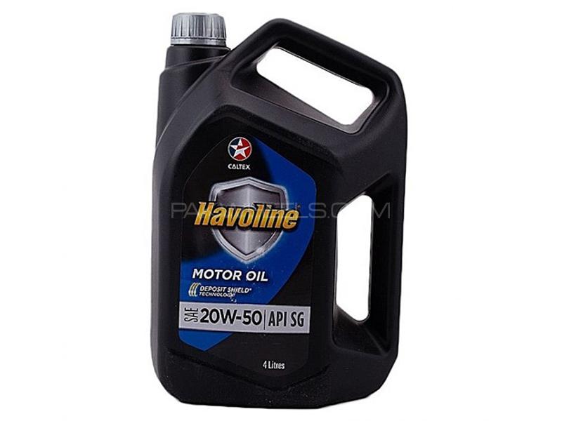 Havoline Motor Oil SAE 20W-50 4L Image-1