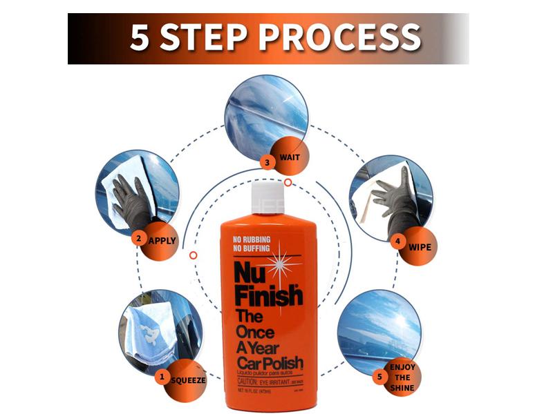 Nu Finish Car Liquid Polish 16oz Nu Finish Car Liquid Polish 16oz Image-3
