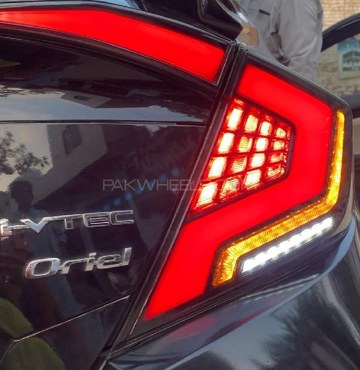 HONDA CIVIC X AUDI STYLE TAIL LAMPS Image-1