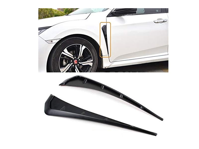 Honda Civic Type R Style Side Fender Vent - 2016-2019 2pcs Honda Civic Type R Style Side Fender Vent - 2016-2019 2pcs Image-2