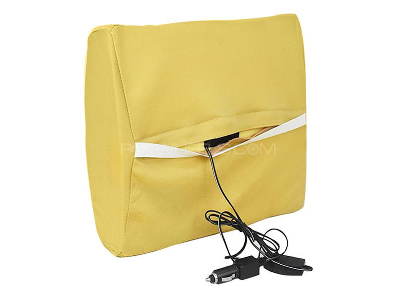 Universal Lumbar Backseat Massager - Beige Universal Lumbar Backseat Massager - Beige Image-2