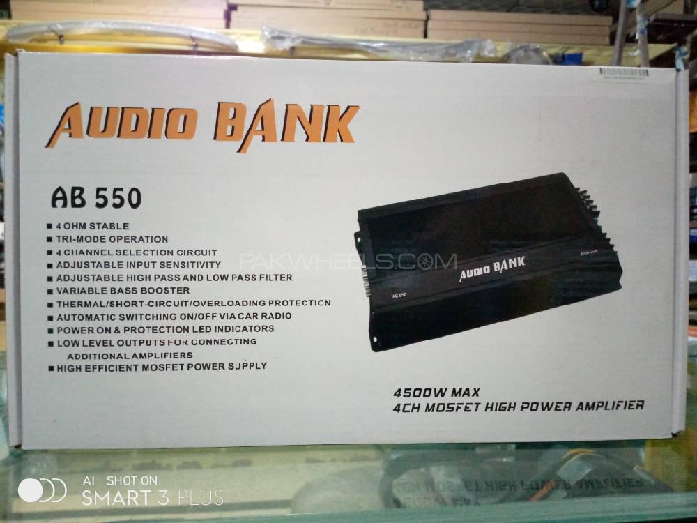 Audio Bank 4Chanel Amplifier AB550 Model Image-1
