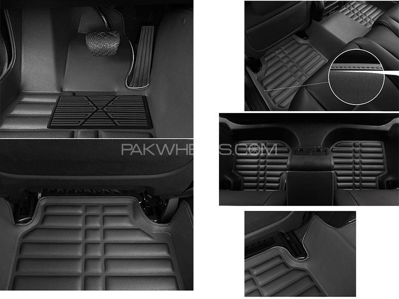 Buy 5d Custom Floor Mats Black For Honda City 2009 2019 In