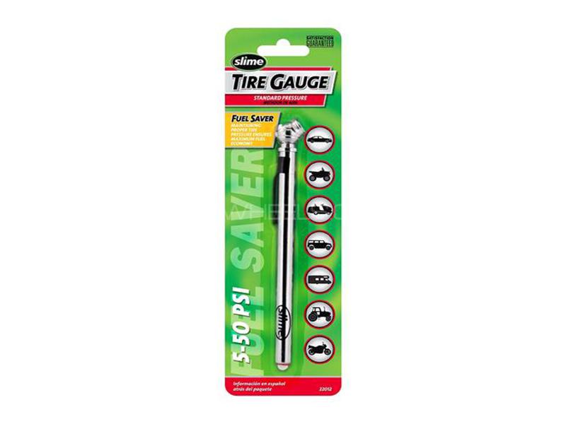 Slime Chrome Pencil Tire Gauge Image-1