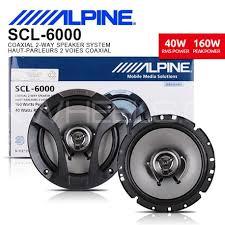 Alpine 40 Watt 2 Way Speakers SCL-6000 (Genuine) Image-1