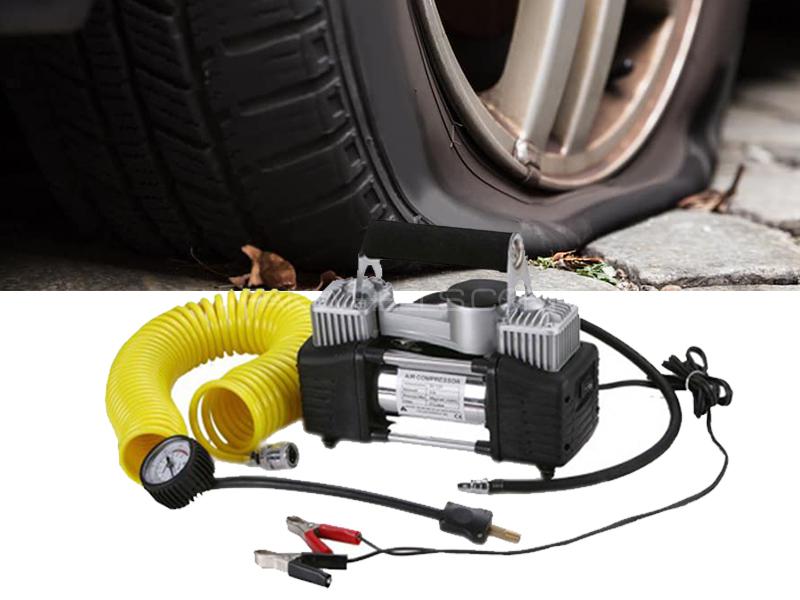 Portable Heavy Duty Double Cylinder Air Compressor - 628 Portable Heavy Duty Double Cylinder Air Compressor - 628 Image-2