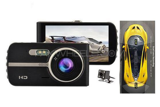H83 ALL CAR DVR CAMERA DUAL FRONT - BACK RECORDER HIGH SPEED CAM Image-1