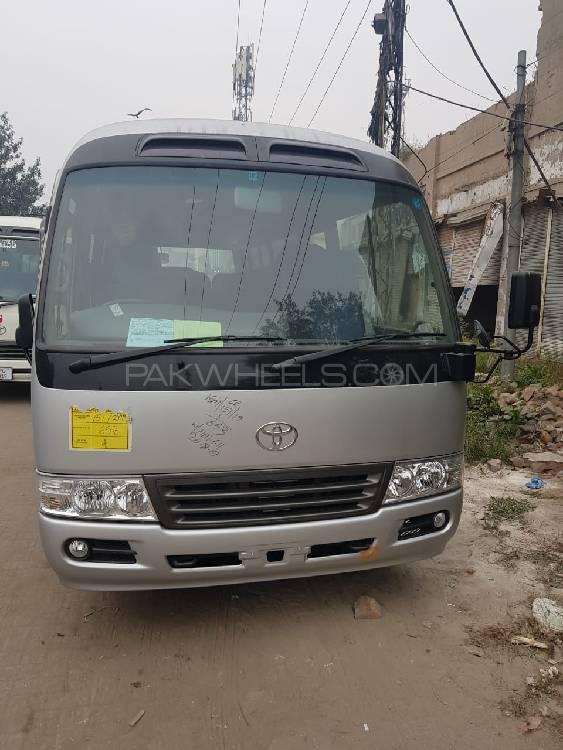 Toyota Coaster 2015 for Sale in Lahore Image-1