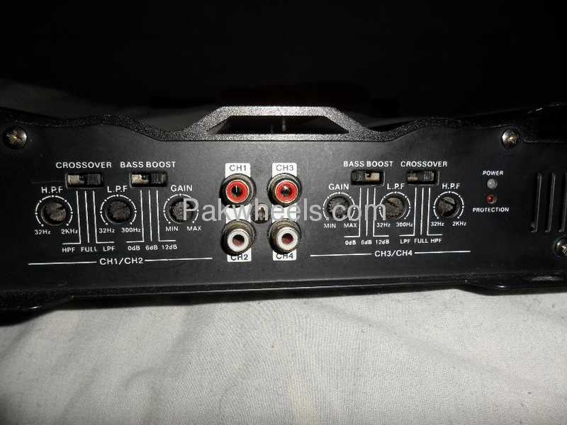 Buy RockMars 4 channel 3000 watts amplifier Karachi in Karachi PakWheels