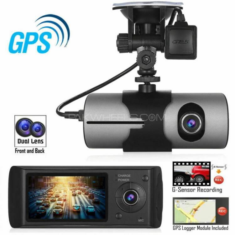 BEST NEW CAR CAM R300 DVR Dash Camera Audio Video FRONT INSIDE GPS Image-1