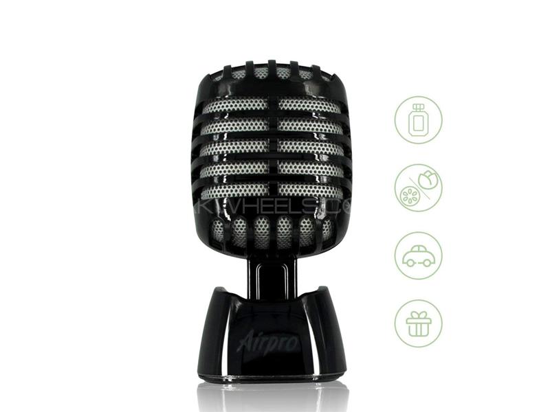 AirPro Mic Man Air Freshener Car Perfume Velvet Mask AirPro Mic Man Air Freshener Car Perfume Velvet Mask Image-2