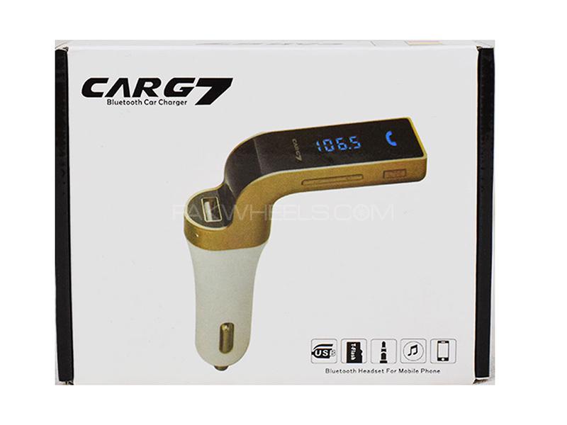 Universal G7 Bluetooth Car Charger & FM Transmitter Universal G7 Bluetooth Car Charger & FM Transmitter Image-3