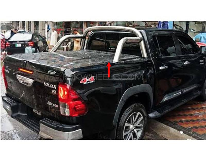 Toyota Hilux Revo 2016-2020 Super Lid With Metal Roll Bar - Made In China TXR Image-1