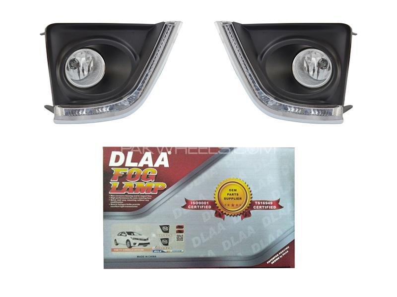 DLAA Fog Lights Cover For Toyota Corolla 2014-2016 - TY477L2 Image-1