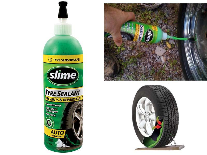 Slime Tire Sealant 473ml for sale in Lahore Image-1