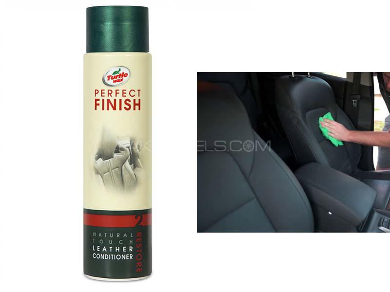 Turtle Wax Perfect Finish Natural Touch Leather Conditioner - 300ml Image-1