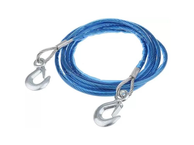 Car Sos Tow Chain Metal Blue 8mm for sale in Lahore Image-1