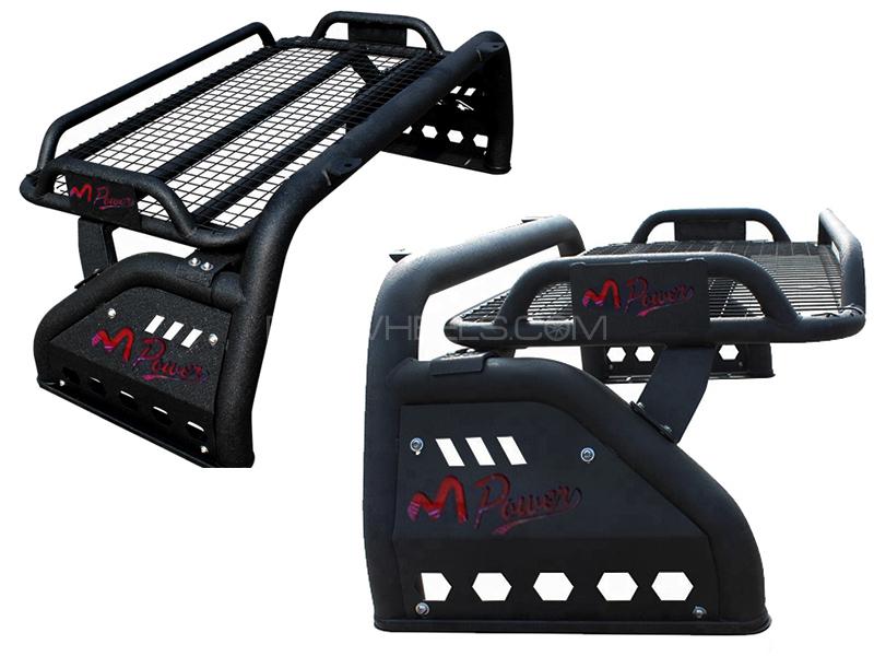 Mpower Roll Bar For Isuzu D-max Matt Black With Cargo Tray 2018-2020 Mpower Roll Bar For Isuzu D-max Matt Black With Cargo Tray 2018-2020 Image-3