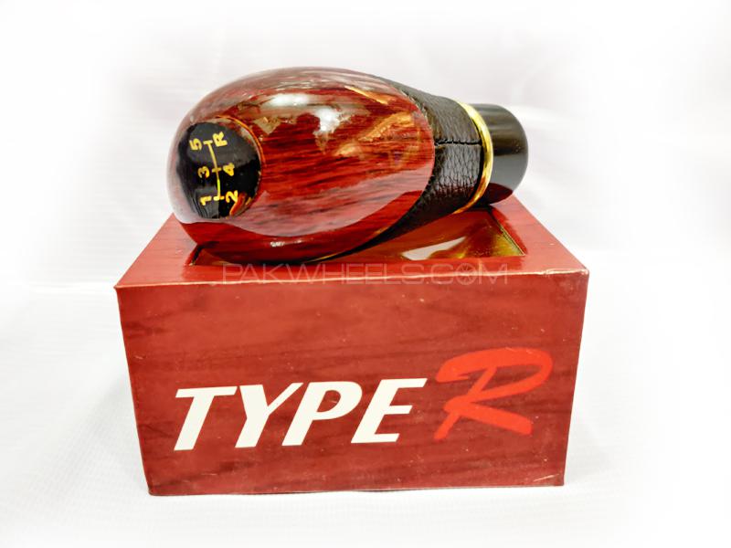 Wooden Style Type r Gear Knob Image-1