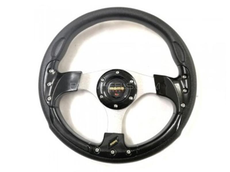 Momo Steering Wheel For Suzuki - Black for sale in Karachi Image-1