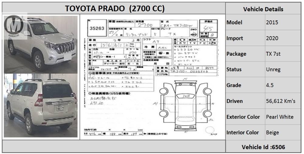 Toyota Prado 2015 for Sale in Karachi Image-1
