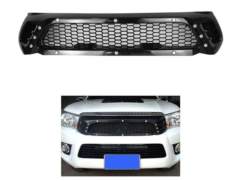 Toyota Hilux Revo 2016-20 Front Nut Grill - Black Image-1