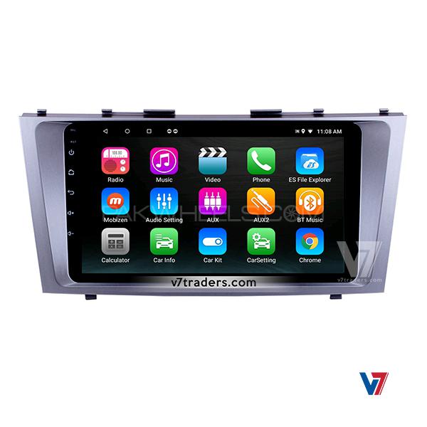 V7 Toyota Camry 2007-11 Android Panel Navigation LCD Screen DVD Player Image-1