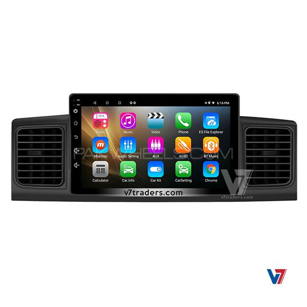V7 Corolla 2002-08 Panel 11" LCD Screen Android GPS navigation DVD Image-1