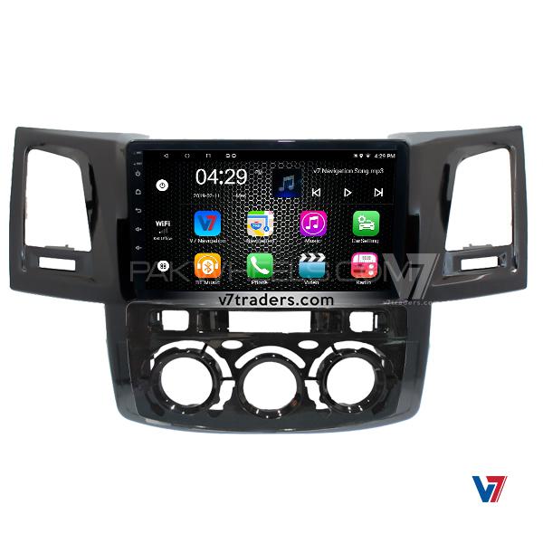 V7 Toyota Hilux Vigo Android 10" LCD Panel GPS Navigation DVD CD Image-1